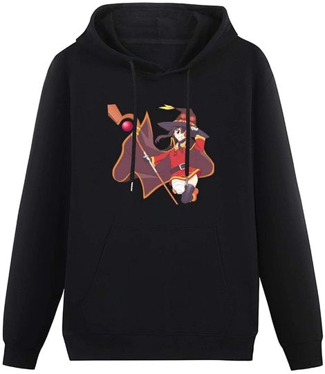 Discover Megumin Anime Pullover Hoodie