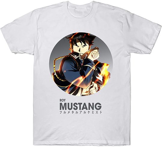 Discover Anime Alchemist Roy Mustang T-Shirt