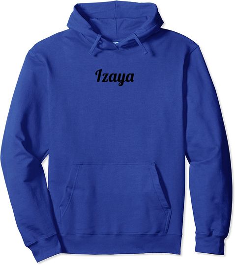 Discover Top That Says the Name Izaya  Adults Kids - Graphic Pullover Hoodie