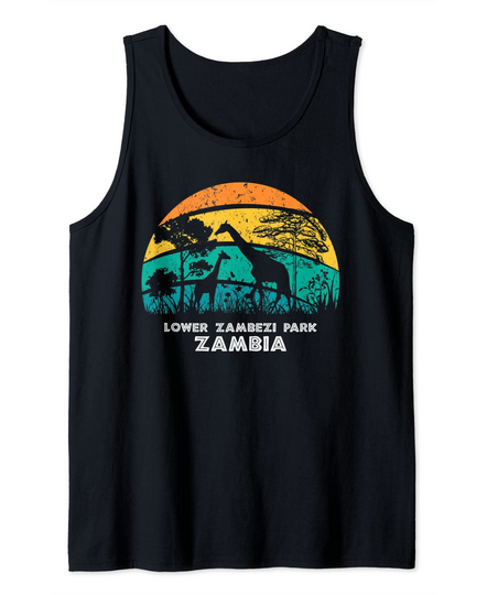 Discover Vintage Retro Lower Zambezi Tank Top