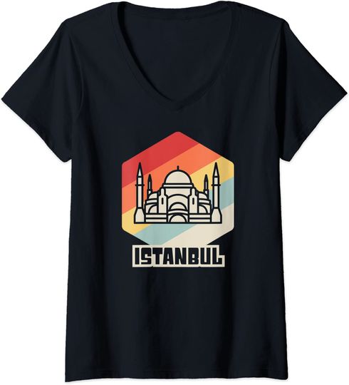 Discover Retro Hagia Sophia Turkish Pride T Shirt