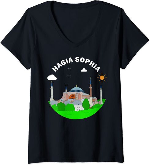 Discover Hagia Sophia Agia Sofia Ayasofya T Shirt