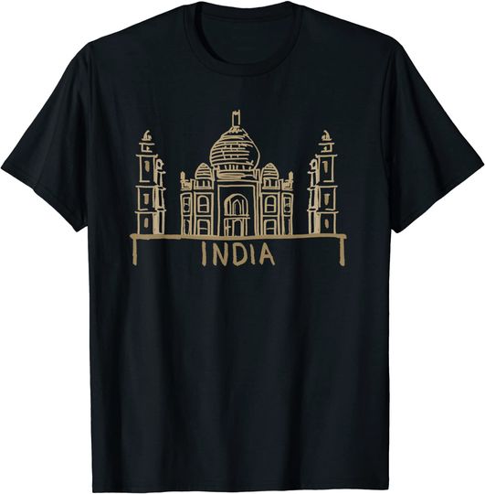 Discover India Taj Mahal Palace T Shirt