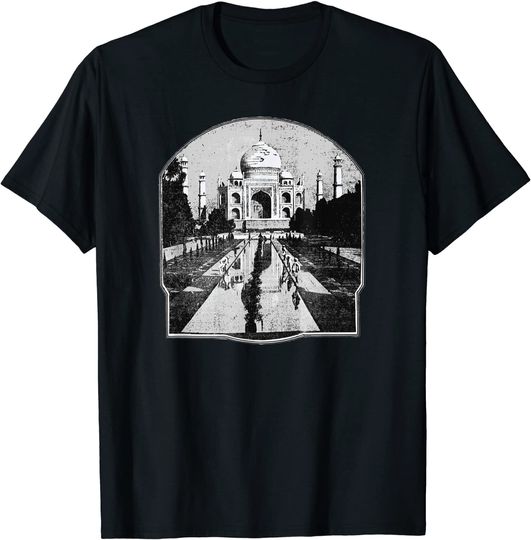 Discover New Delhi India Taj Mahal Hindi Chakra Yoga T Shirt