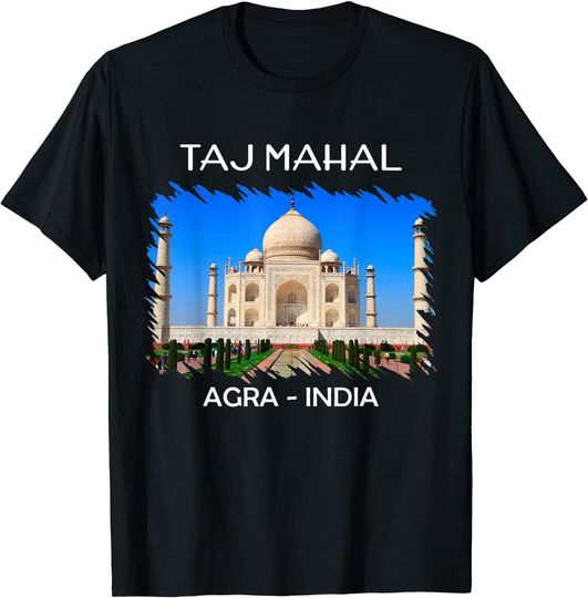 Discover India Taj Mahal Mausoleum T Shirt