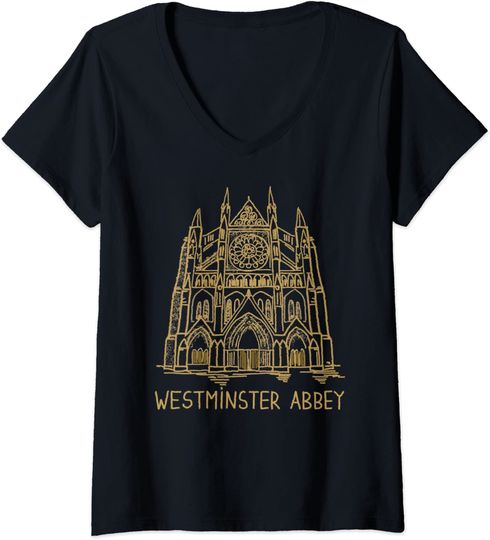 Discover Womens Westminster Abbey London T Shirt