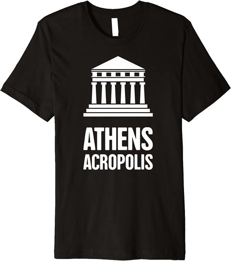 Discover Ancient Greece Vacation Athens Acropolis Premium T Shirt