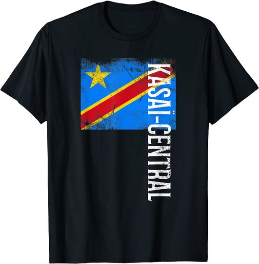 Discover Kasa-Central Congo, Gift For Congolese Men, Women and Kids T-Shirt