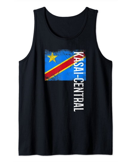 Discover Kasa&-Central Congo, Gift For Congolese Men, Women and Kids Tank Top