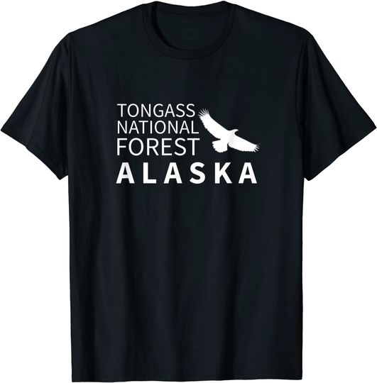 Discover Tongass National Forest Alaska | Eagle T-Shirt