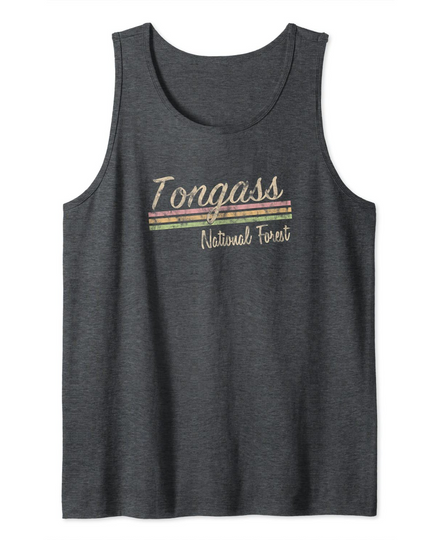 Discover Tongass National Forest Retro Vintage Tank Top