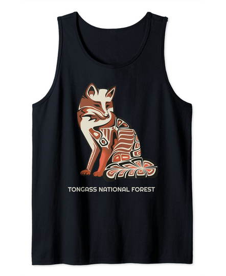 Discover Tongass National Forest Alaska Native American Tank Top