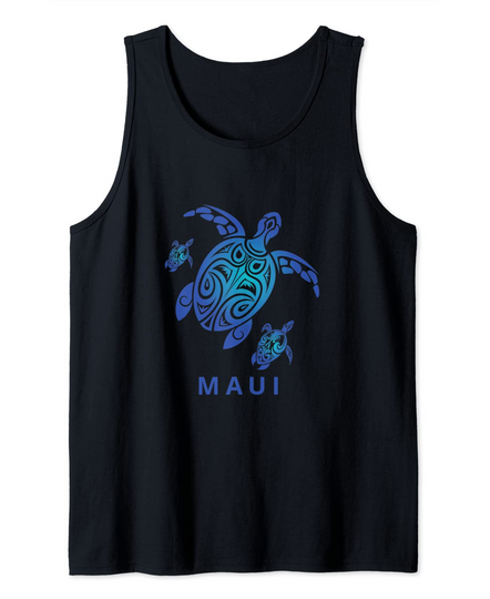 Discover Maui Honu Mom Tank Top