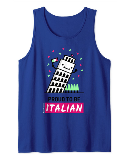 Discover Leaning tower of Pisa Gift Idea Tank Top