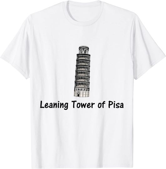 Discover Leaning Tower of Pisa Italy T-Shirt