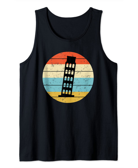 Discover Leaning Tower of Pisa Italy Gift Tank Top