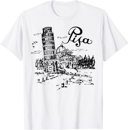 Discover Travel Apparel Leaning Tower Of Pisa T-Shirt
