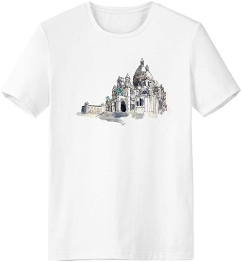 Discover Sacre-Coeur in Paris France T Shirt