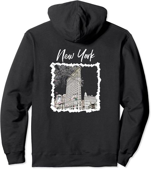 Discover Flatiron Building Pullover Hoodie