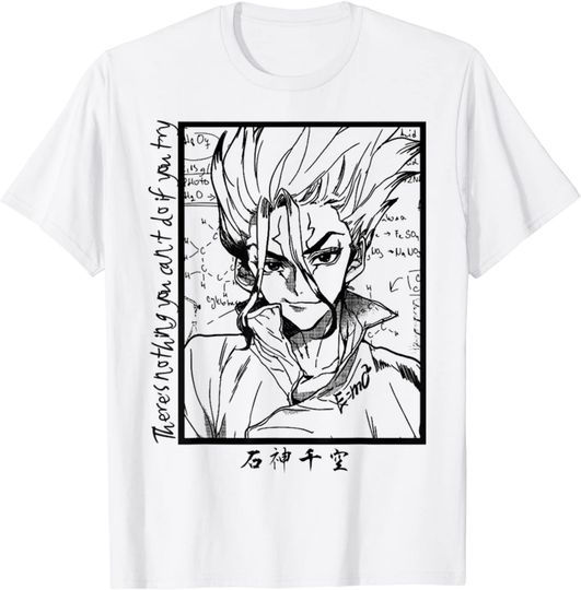 Discover Senkus Ishigamis Anime Manga Character For Fan T-Shirt