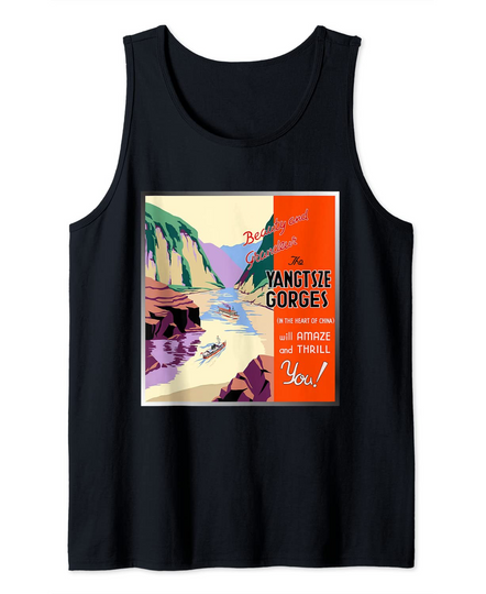 Discover China Yangtze River Gorges Tank Top
