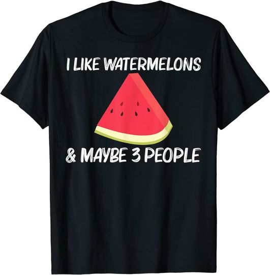 Discover Watermelon Red Melon Fruit Beverage T Shirt