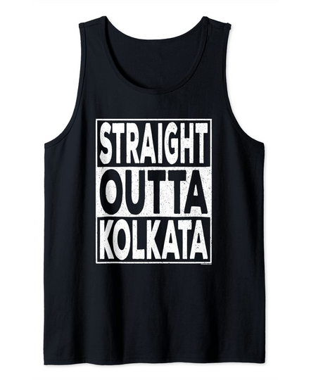 Discover Straight Outta Kolkata Tank Top