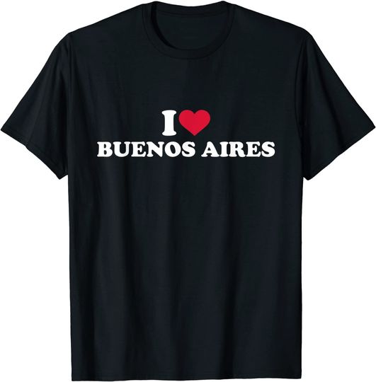 Discover I love Buenos Aires T-Shirt