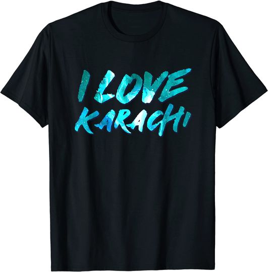 Discover I love Karachi T-Shirt