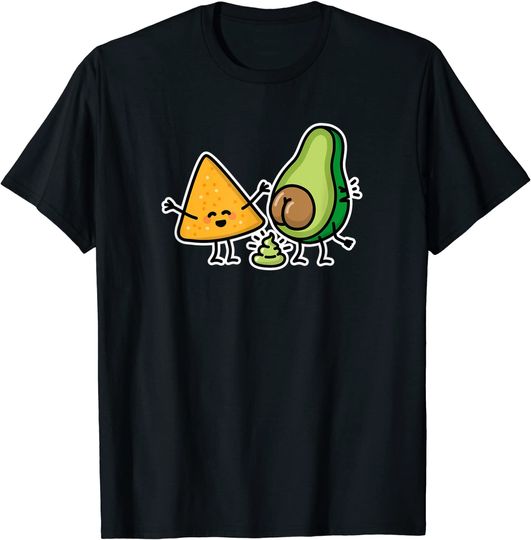 Discover Pooping Avocado Tortilla T Shirt