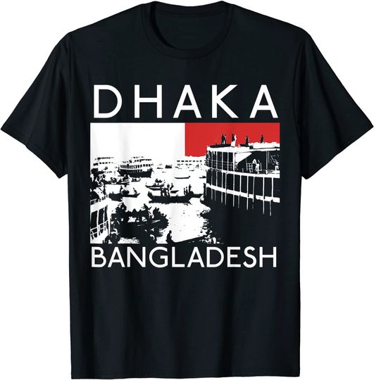 Discover Dhaka Bangladesh Tourist Travel T-Shirt