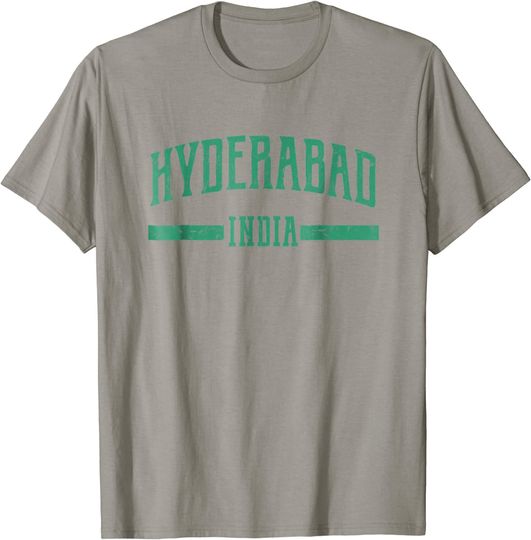 Discover Hyderabad Distressed T Shirt