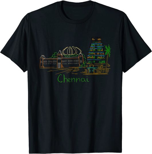 Discover Chennai India T Shirt