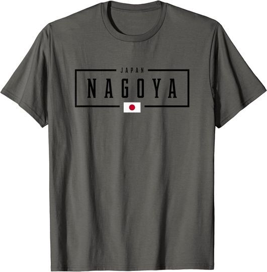 Discover Nagoya City Japan Japanese Flag T Shirt