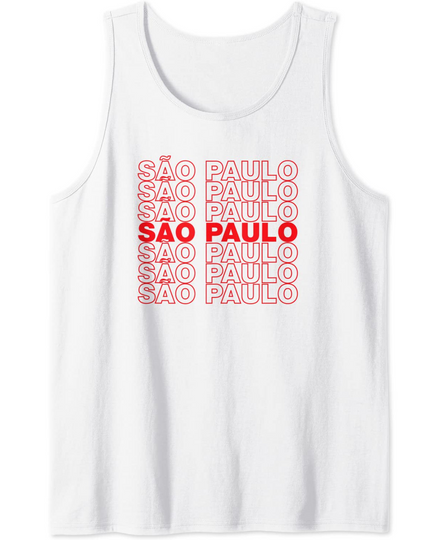 Discover Paulo Thank You Bag Tank Top
