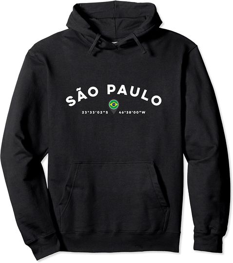 Discover Sao Paulo Brazil Pullover Hoodie
