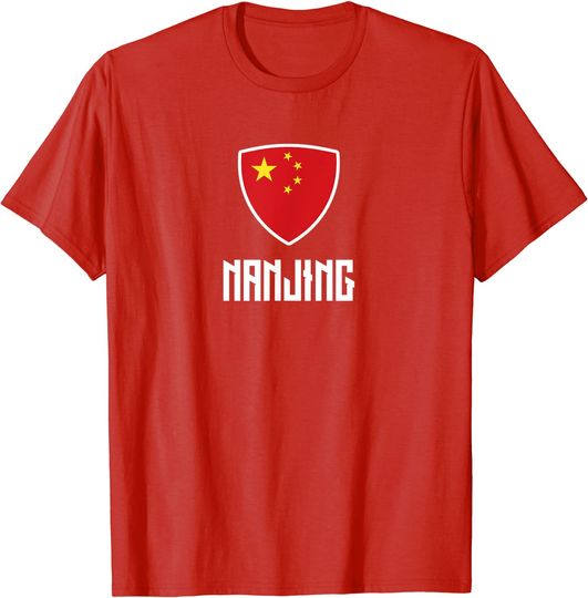 Discover Nanjing Chinese Flag Roots HeritageT Shirt