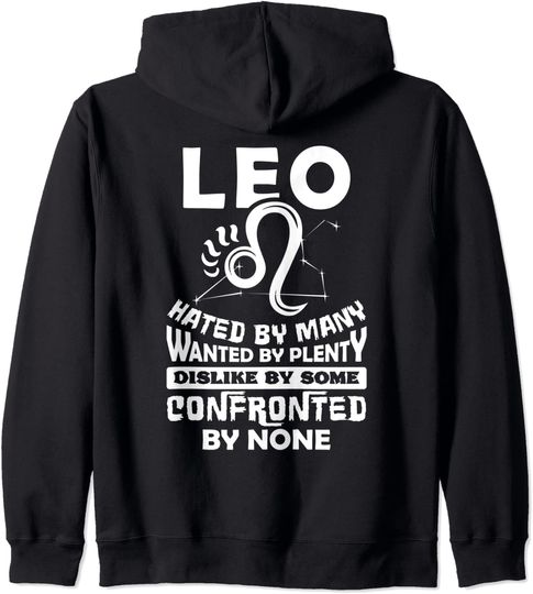 Discover Leo Hated By Many July August Zodiac Birthday Hoodie
