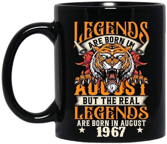 Discover Legends Are Born In August Coffee Mug