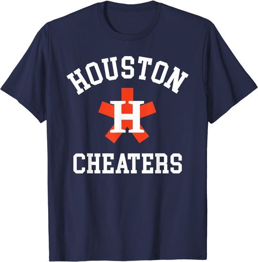 Discover Houston Asterisks Trashtros Cheated Houston Cheaters T-Shirt