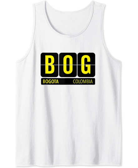 Discover Bogota Colombia Travel Tank Top