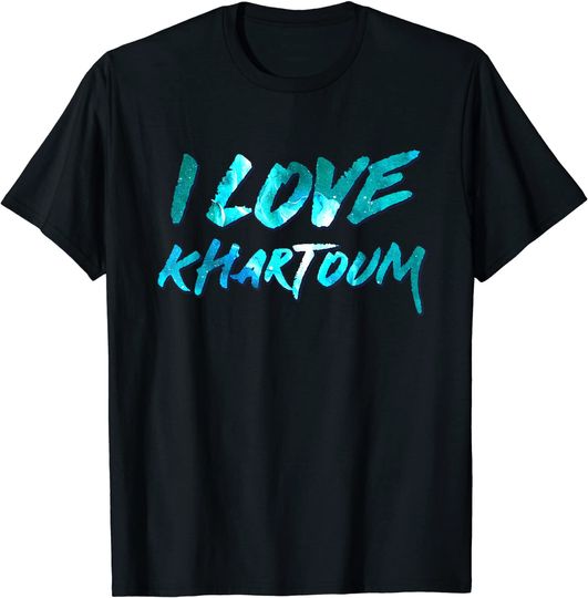 Discover I Love Khartoum T-Shirt