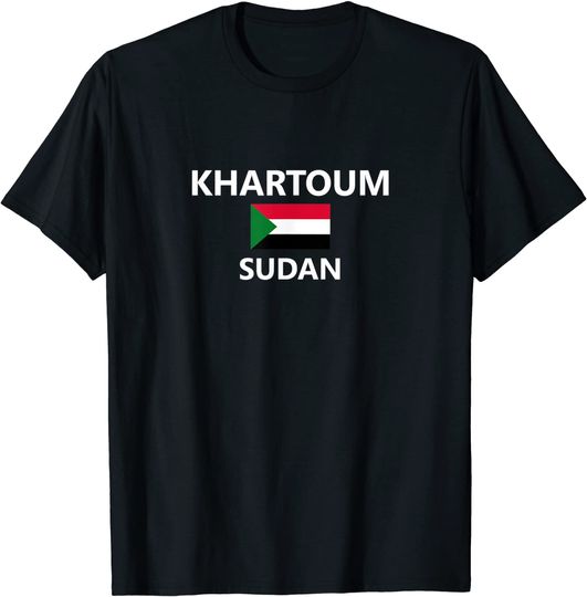 Discover Khartoum Sudan Flag T-Shirt