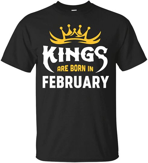 Discover Kings are Born in February T-Shirt