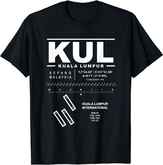 Discover Kuala Lumpur International Airport T Shirt