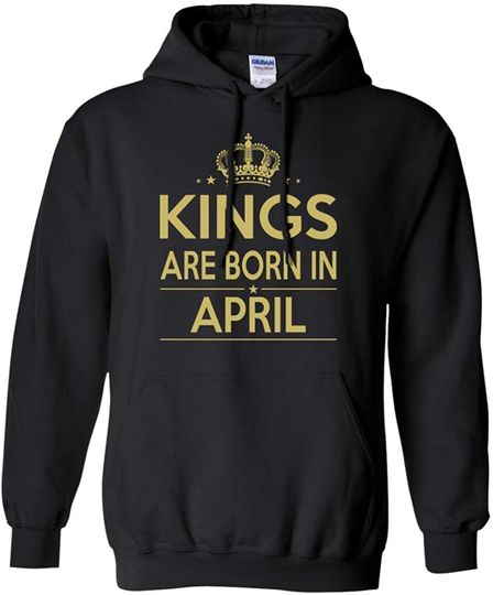 Discover Royal Hoodie Kings are Born in April Hoodie