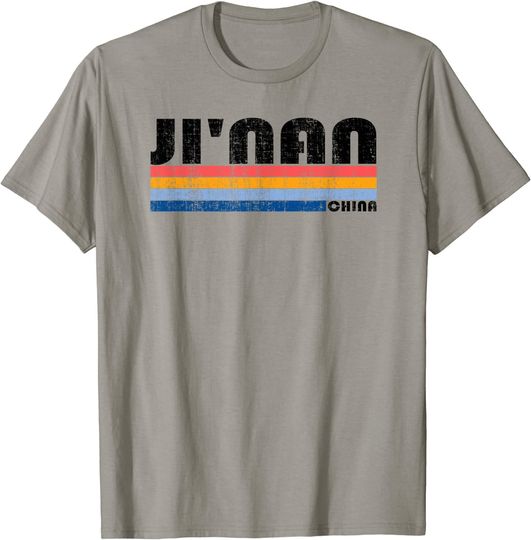 Discover Vintage 70s 80s Style Ji'nan, China T-Shirt