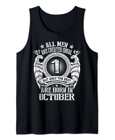 Discover Kings Are Born In October Tank Top