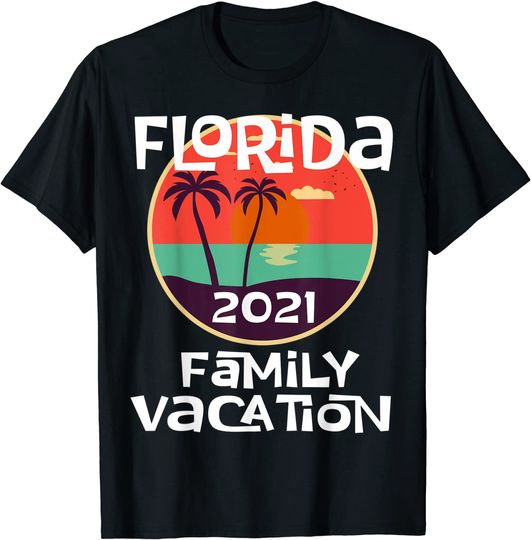 Discover Matching Family Florida Vacation 2021 T Shirt