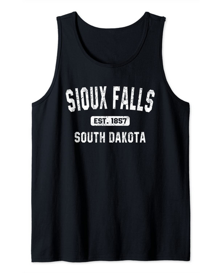 Discover Sioux Falls South Dakota Tank Top
